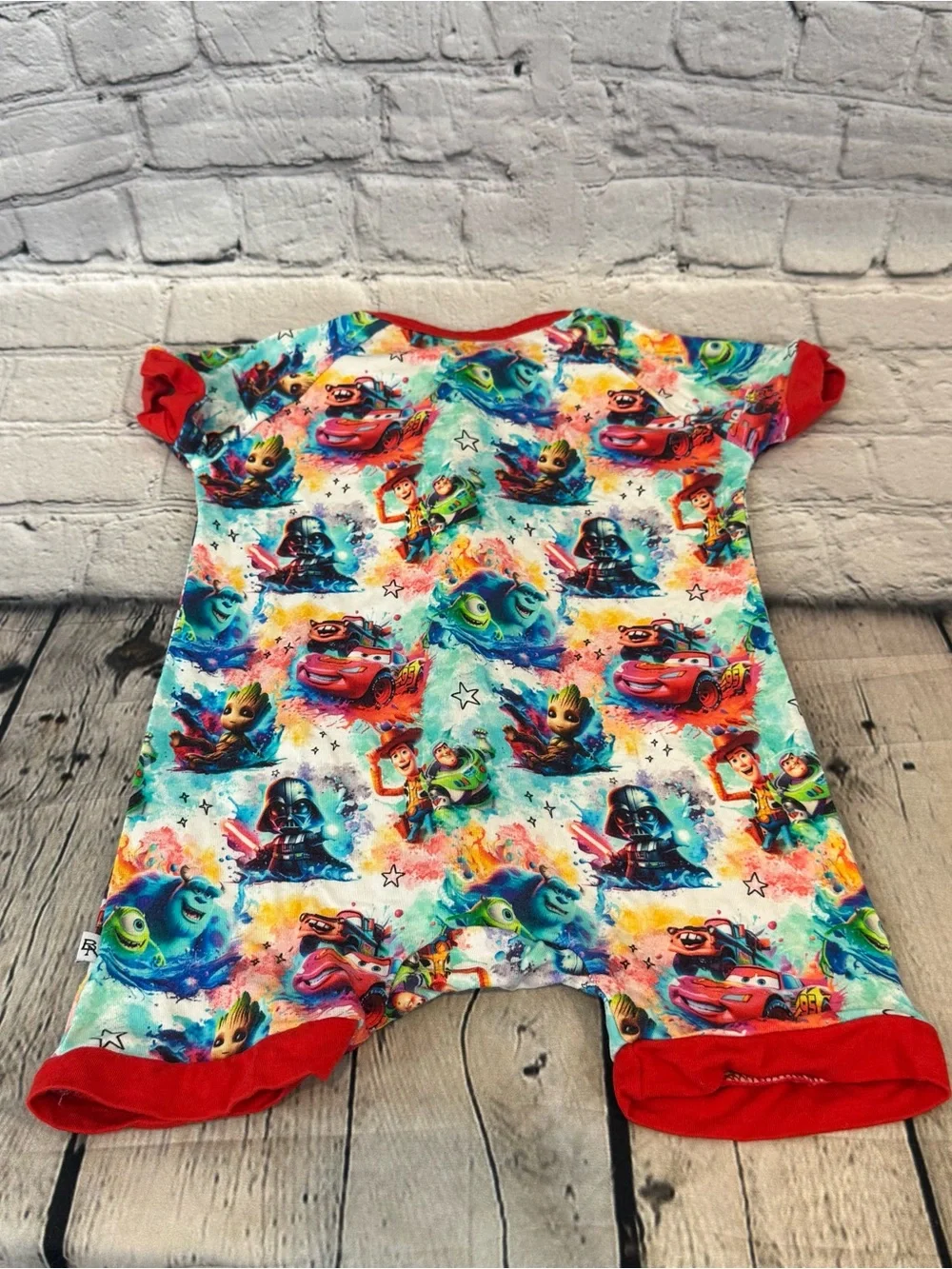 Bamboo Necessities Disney Pixar Bamboo Shortie Romper